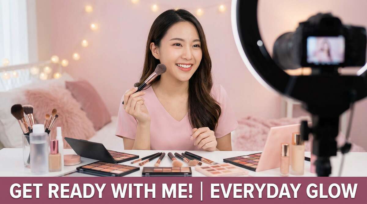 黄色仓库美妆视频教程